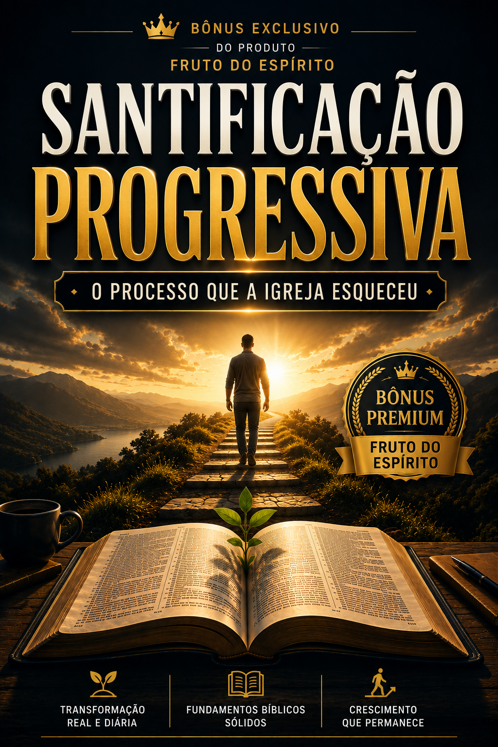 Capa do Super Bônus: Santificação Progressiva