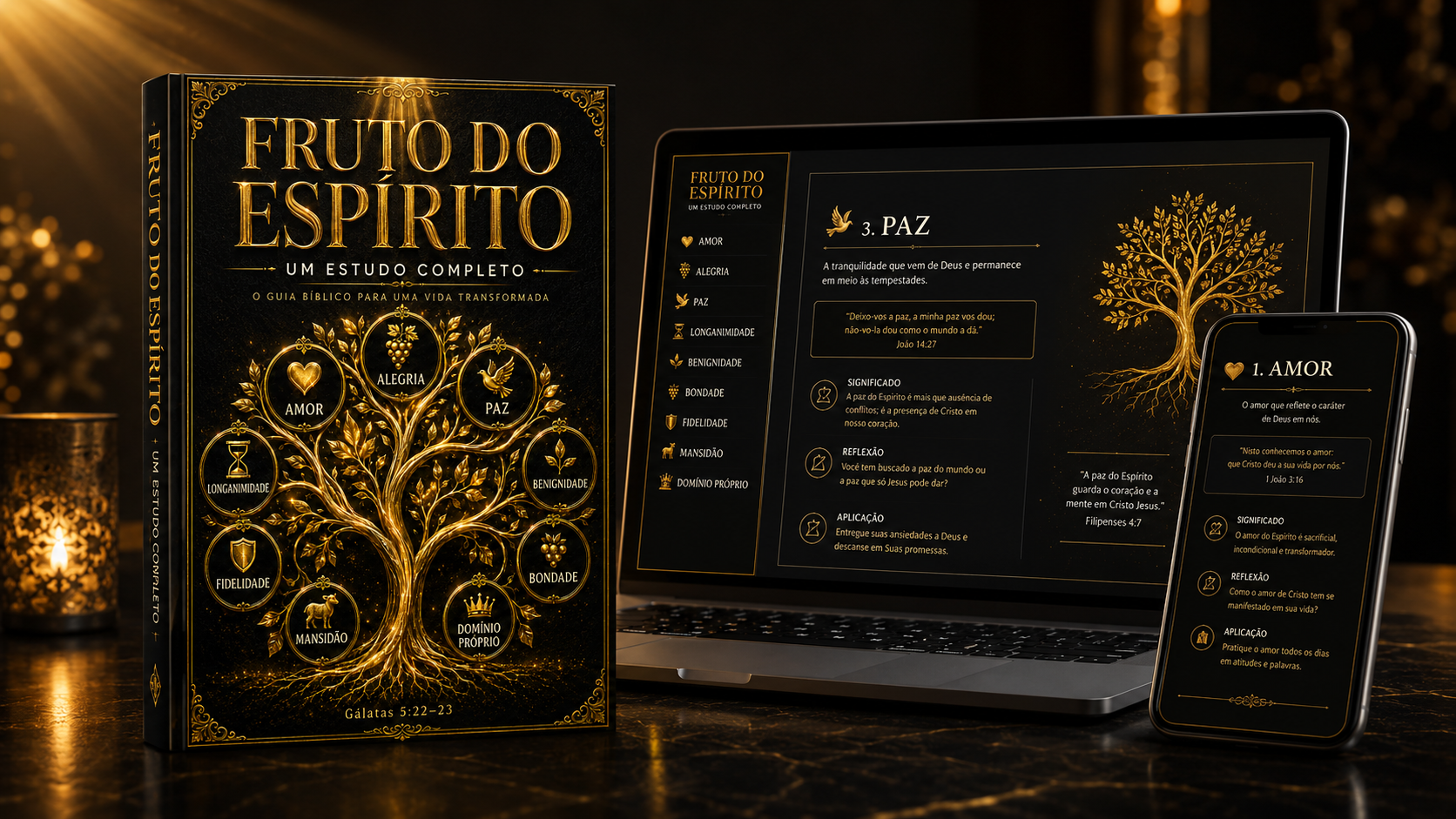 Capa do guia Fruto do Espírito